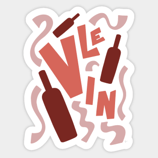 Le Vin French Wine Sticker